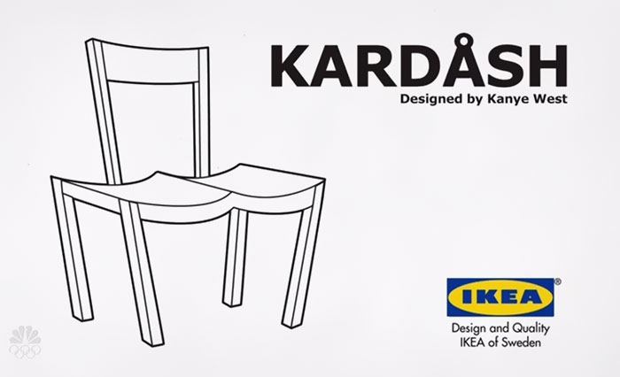 IKEA Trolls Kanye West, And Now Everyone Is Trolling Him With Fake Product Designs