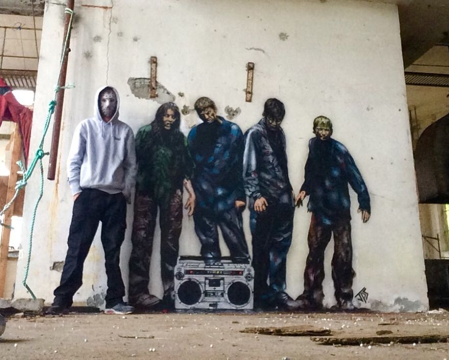 I've Been Doing Street Art For 7 Years.......here Is A Selection Of 30 Of My Favourites