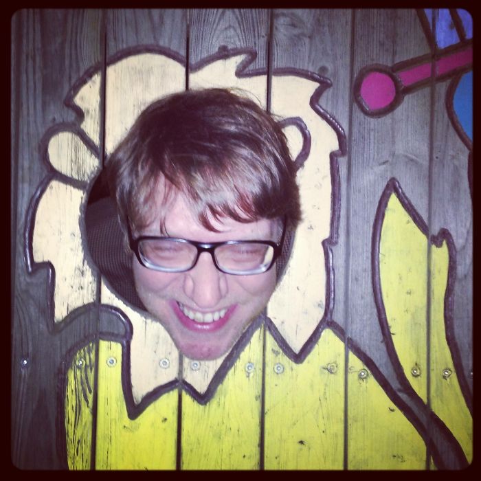 Saw This Weird Dog On A Playground In The Middle Of The Night. Barking At Me.