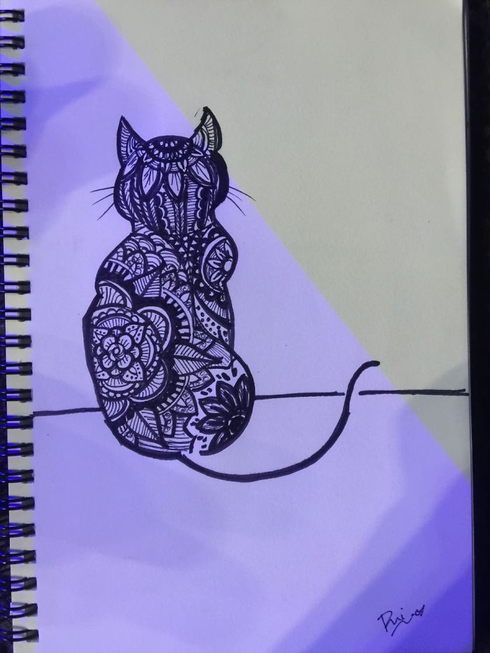 Henna W Sharpie Trials