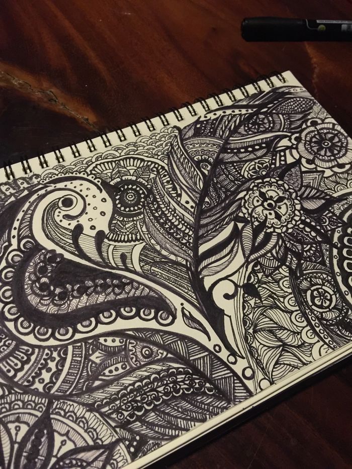 Henna W Sharpie Trials