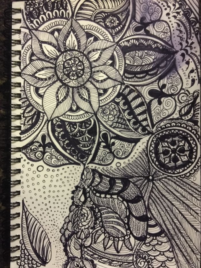 Henna W Sharpie Trials