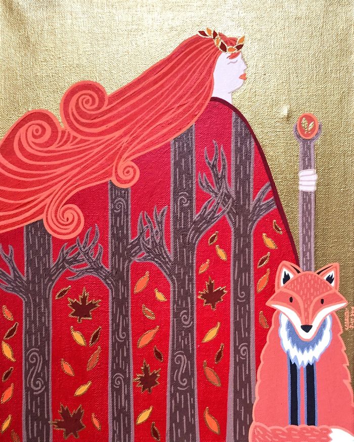 I Painted The Seasons Inspired By The Province I Reside In