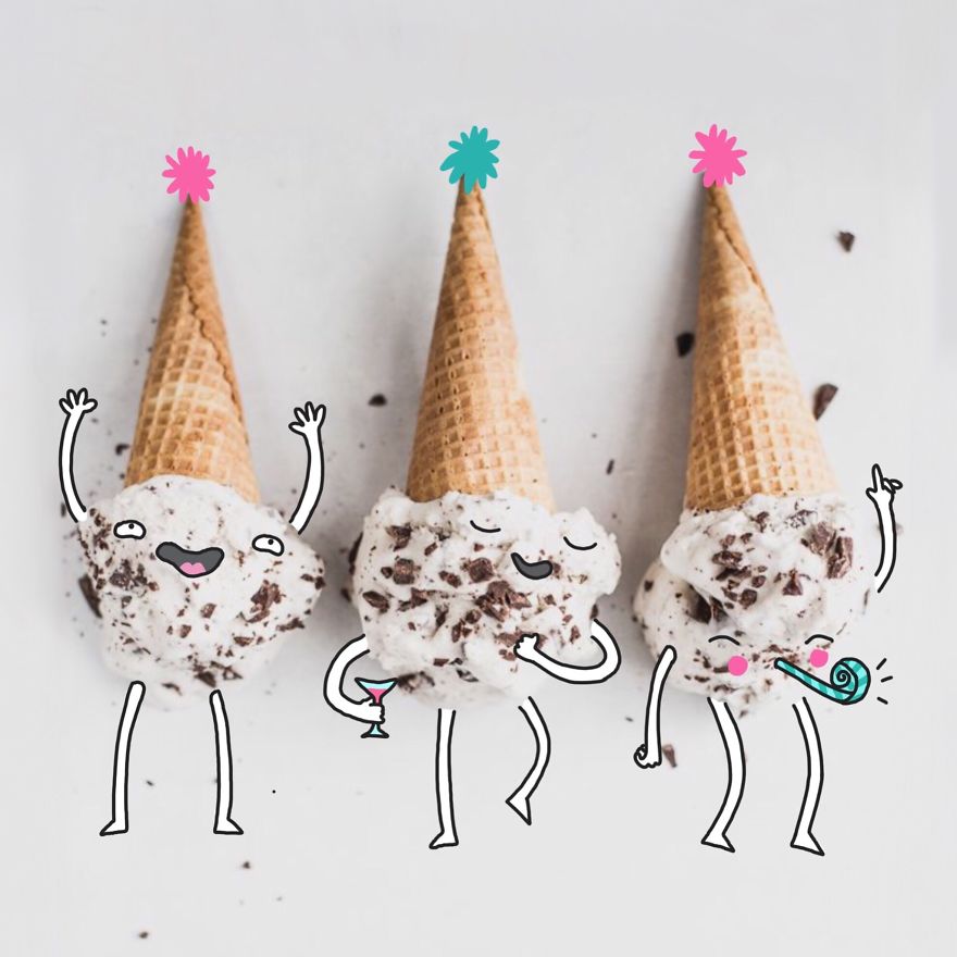 I See Faces On Everyday Life Objects And I Illustrate Them