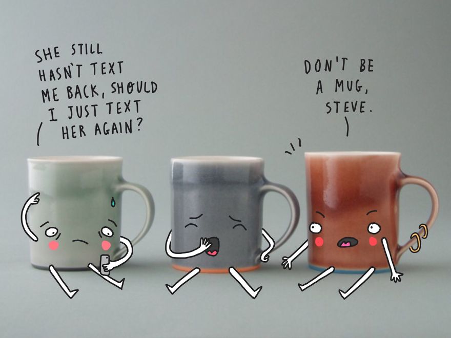 I See Faces On Everyday Life Objects And I Illustrate Them