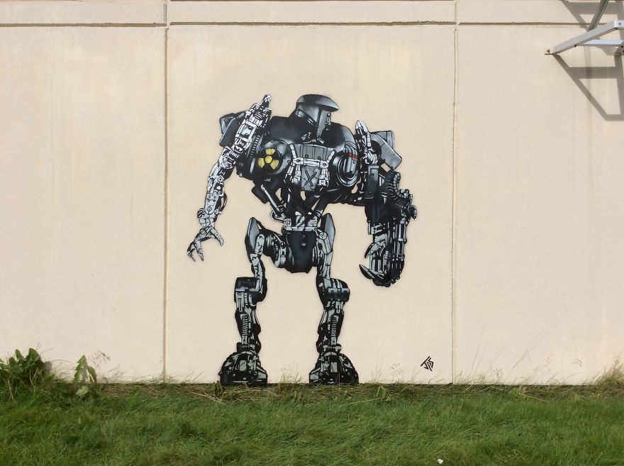 Closer Shot Of Robocop