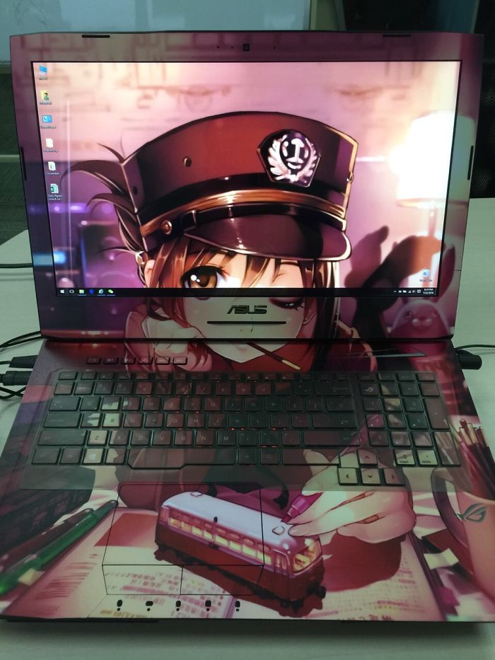Custom Laptop Decal