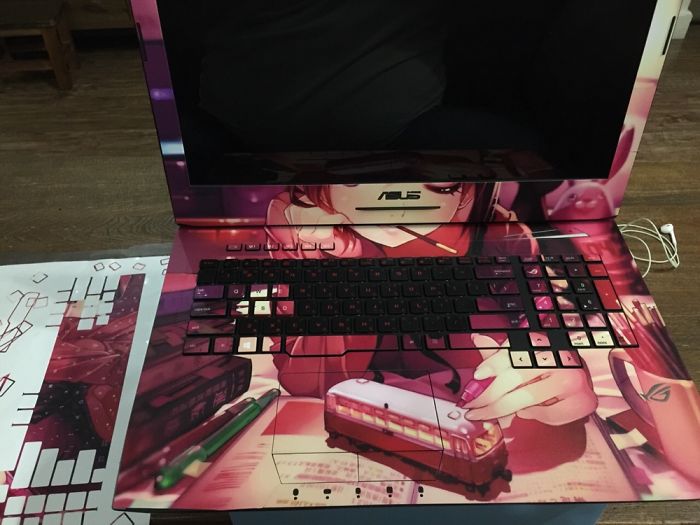 Custom Laptop Decal Custom Laptop Decal