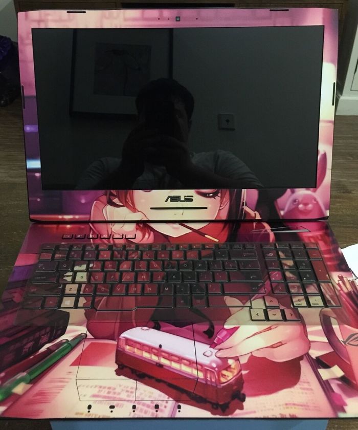 Custom Laptop Decal Custom Laptop Decal