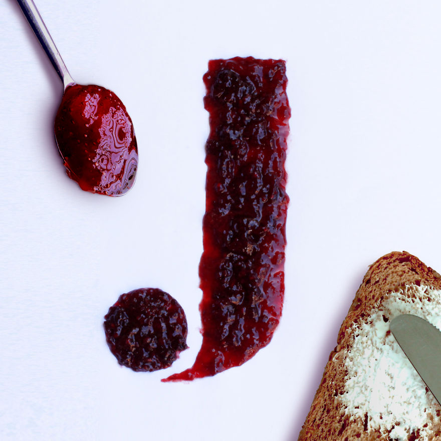 We Used Everyday Objects To Form A Full Alphabet