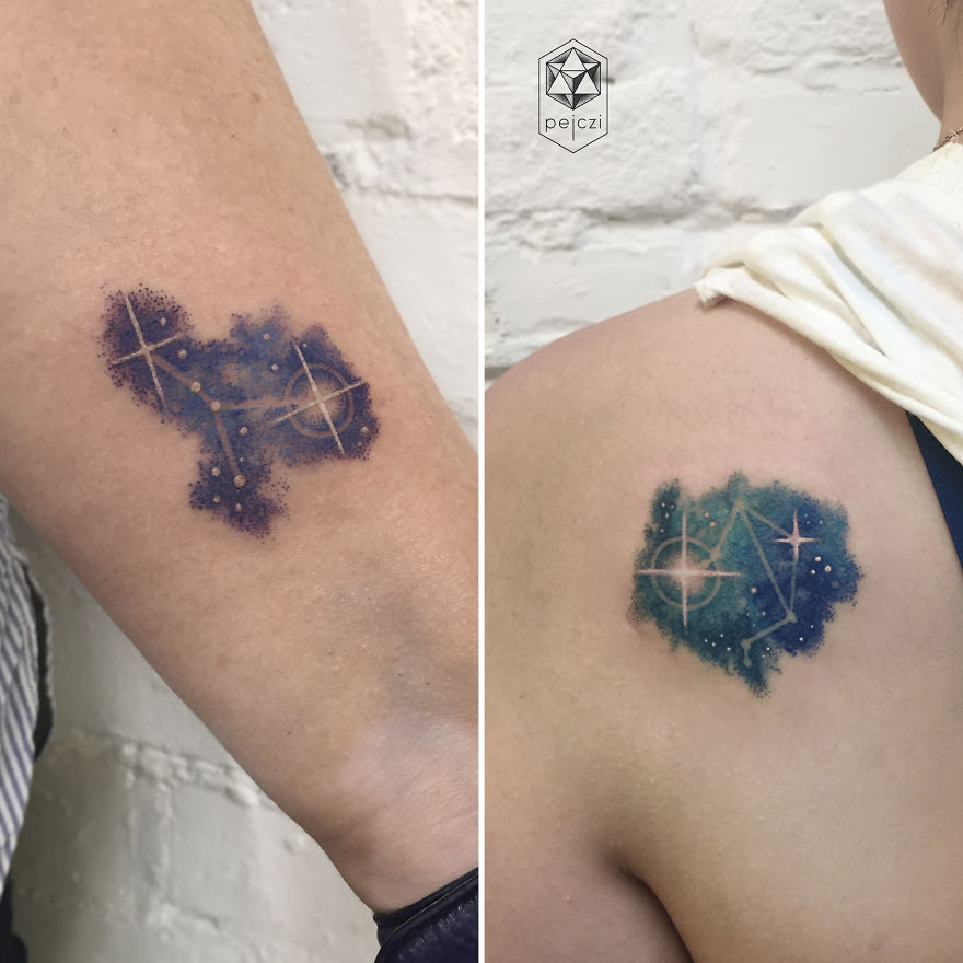 I Put Galaxies Into People's Skin