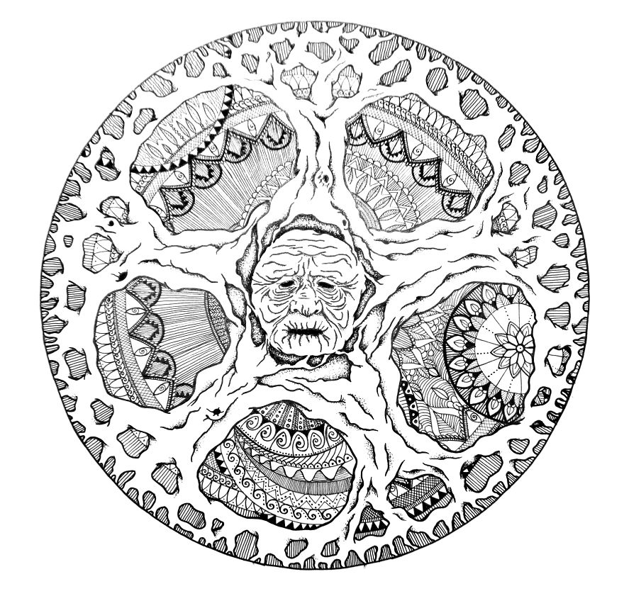 I Spend Countless Hours Creating These Geometric Drawings