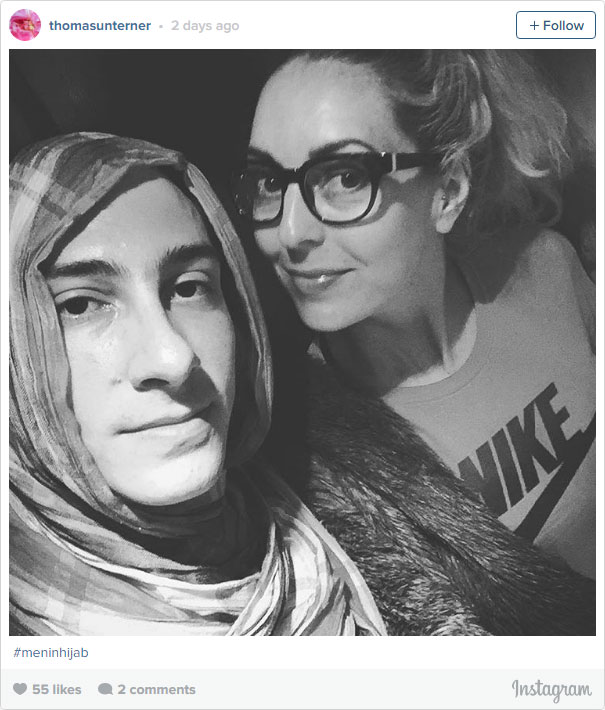 Iranian Men Wear Hijab To Fight For Women’s Rights In Iran