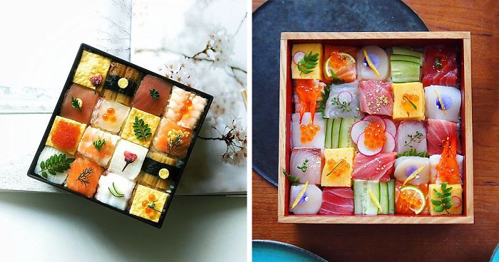 ‘Mosaic Sushi’ Trend From Japan Turns Lunch Into Edible Works Of Art