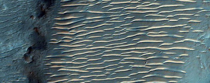 Valley With Flows In Noachis Terra