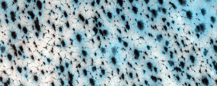 Dune Field With Bright Fans