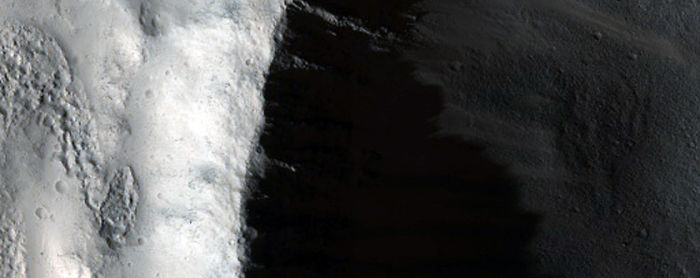 Crater With Central Mound