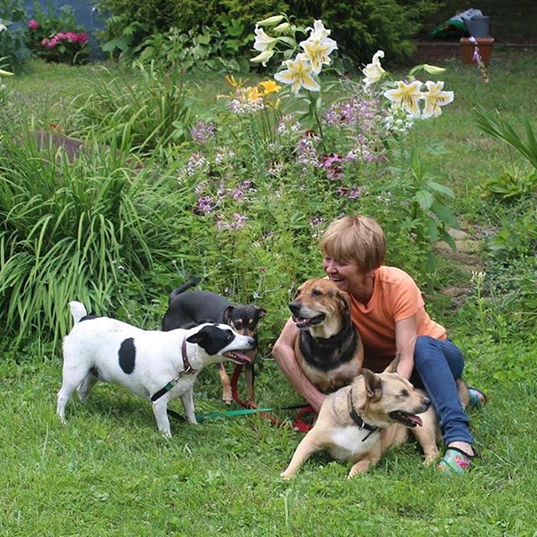 After Seven Years In The Shelter, Baby G And Nash (In Mom's Lap) Have Settled In Quicker Than You Can Say "Forever Home"!