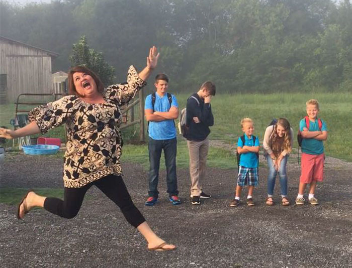 Moms And Dads Post That Horrible Moment Their Kids Go Back To School
