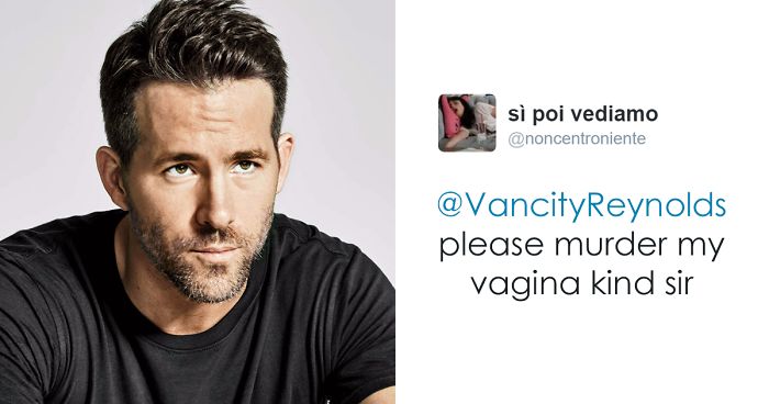 Ryan Reynold’s Polite Responses To Horny Fans’ Tweets Are Pure Gold