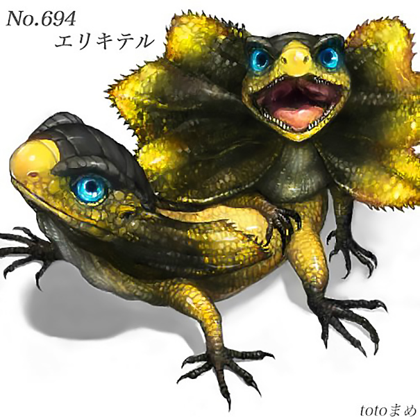 real-life-pokemon-illustrations-totomame-2 real-life-pokemon-illustrations-totomame-2