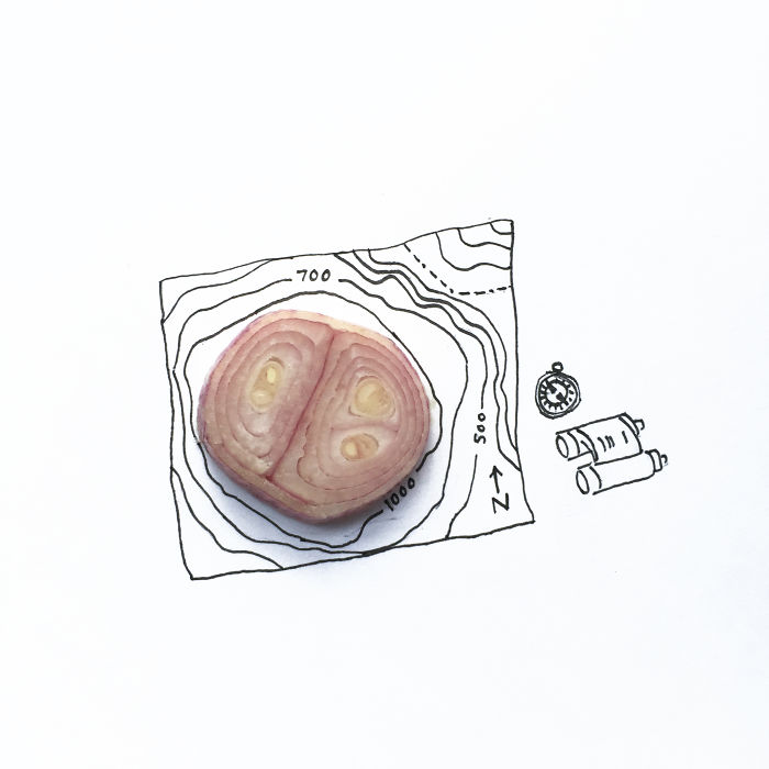 I Created Hundreds Of Witty, Miniature Drawings Around Tiny Everyday Objects
