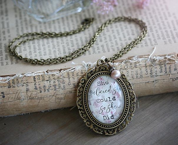 Words To Wear: I Create Quote Pendants To Inspire And Bring Smiles... Words To Wear: I Create Quote Pendants To Inspire And Bring Smiles...