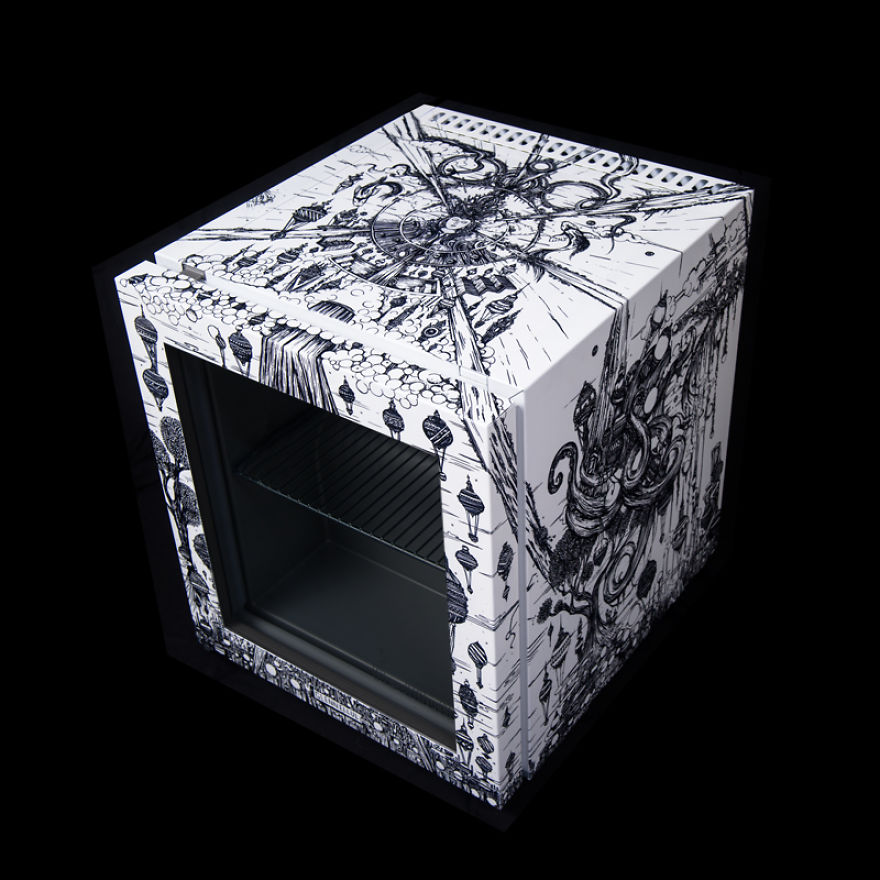 I Spent 300 Hours To Transform A Blank Cooler Into A Work Of Art I Spent 300 Hours To Transform A Blank Cooler Into A Work Of Art