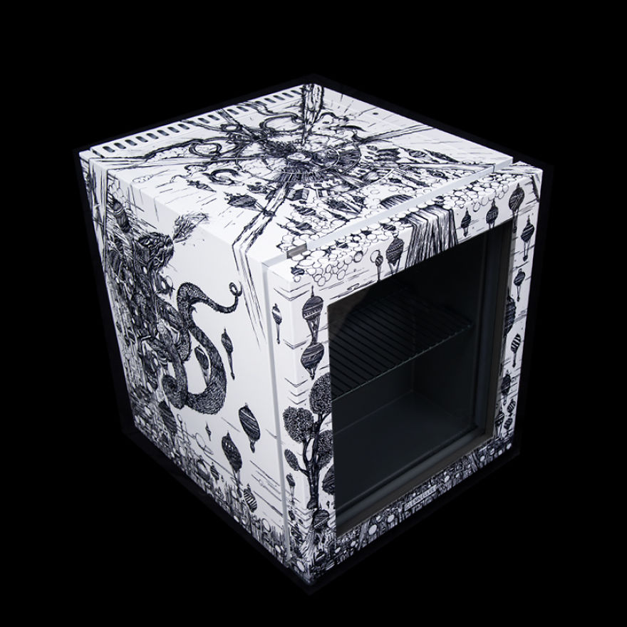 I Spent 300 Hours To Transform A Blank Cooler Into A Work Of Art I Spent 300 Hours To Transform A Blank Cooler Into A Work Of Art