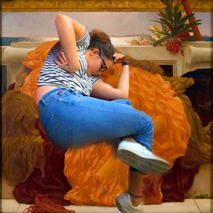 Pre-raphaelite Snooze