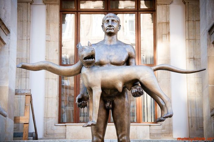 The Statue Of Trajan, Bucharest, Romania