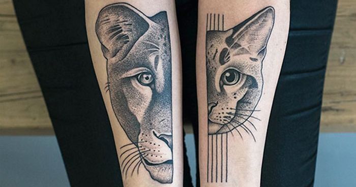 Symmetrical Tattoos By Valentin Hirsch Find Perfect Balance Between Nature And Geometry