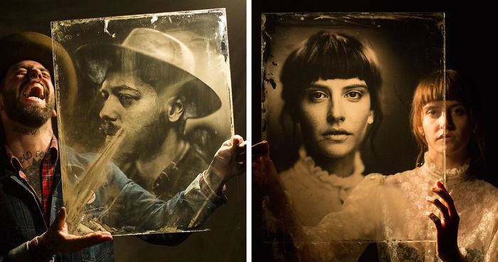 Photographer Uses 160-Year-Old Camera To Take Eerily Beautiful Portraits