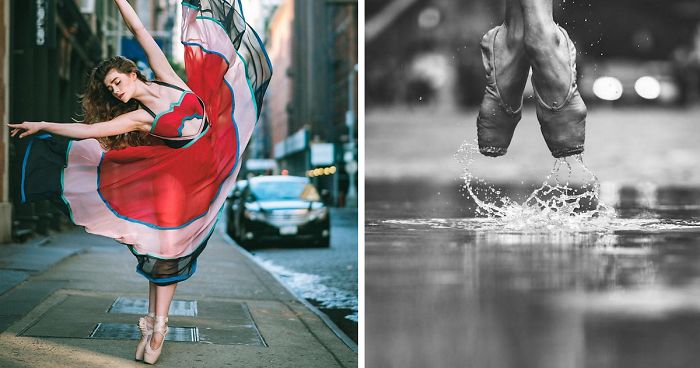 Breathtaking Portraits Of Ballet Dancers Practicing On The Streets Of New York