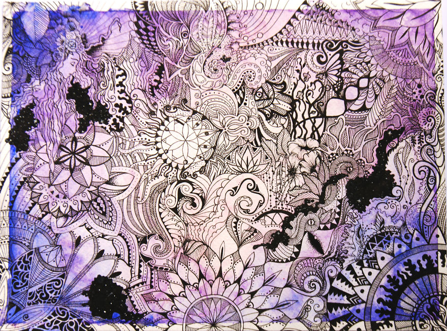 I Spend Countless Hours Creating These Geometric Drawings