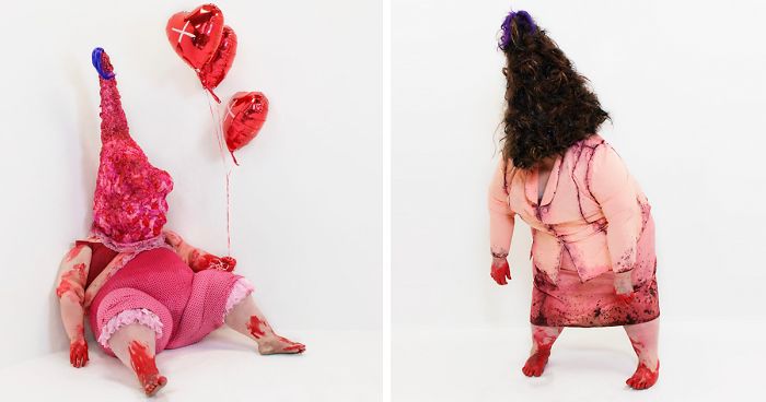 My Performance-Based Sculptures Revealing Society’s Perception Of The Obese