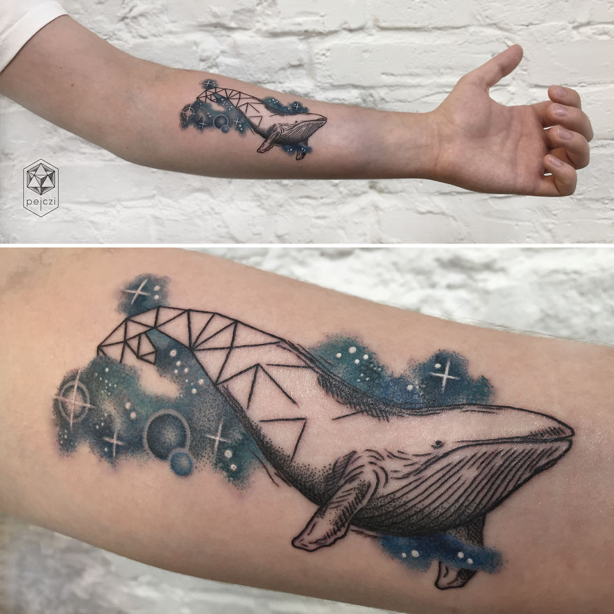 I Put Galaxies Into People's Skin