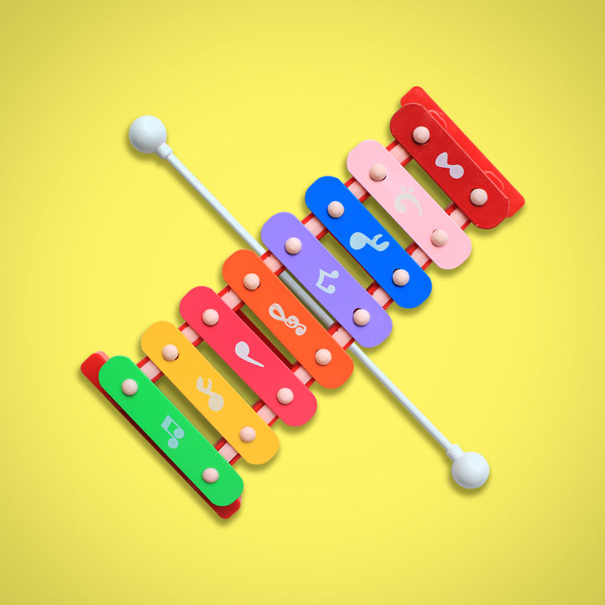 We Used Everyday Objects To Form A Full Alphabet