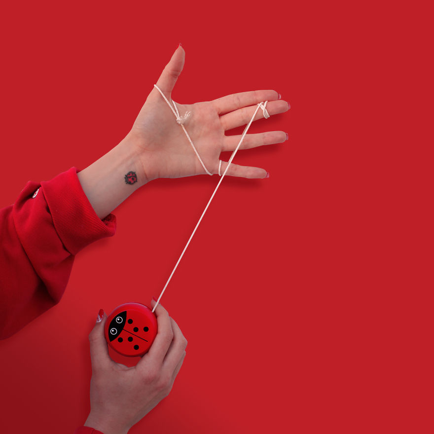 We Used Everyday Objects To Form A Full Alphabet