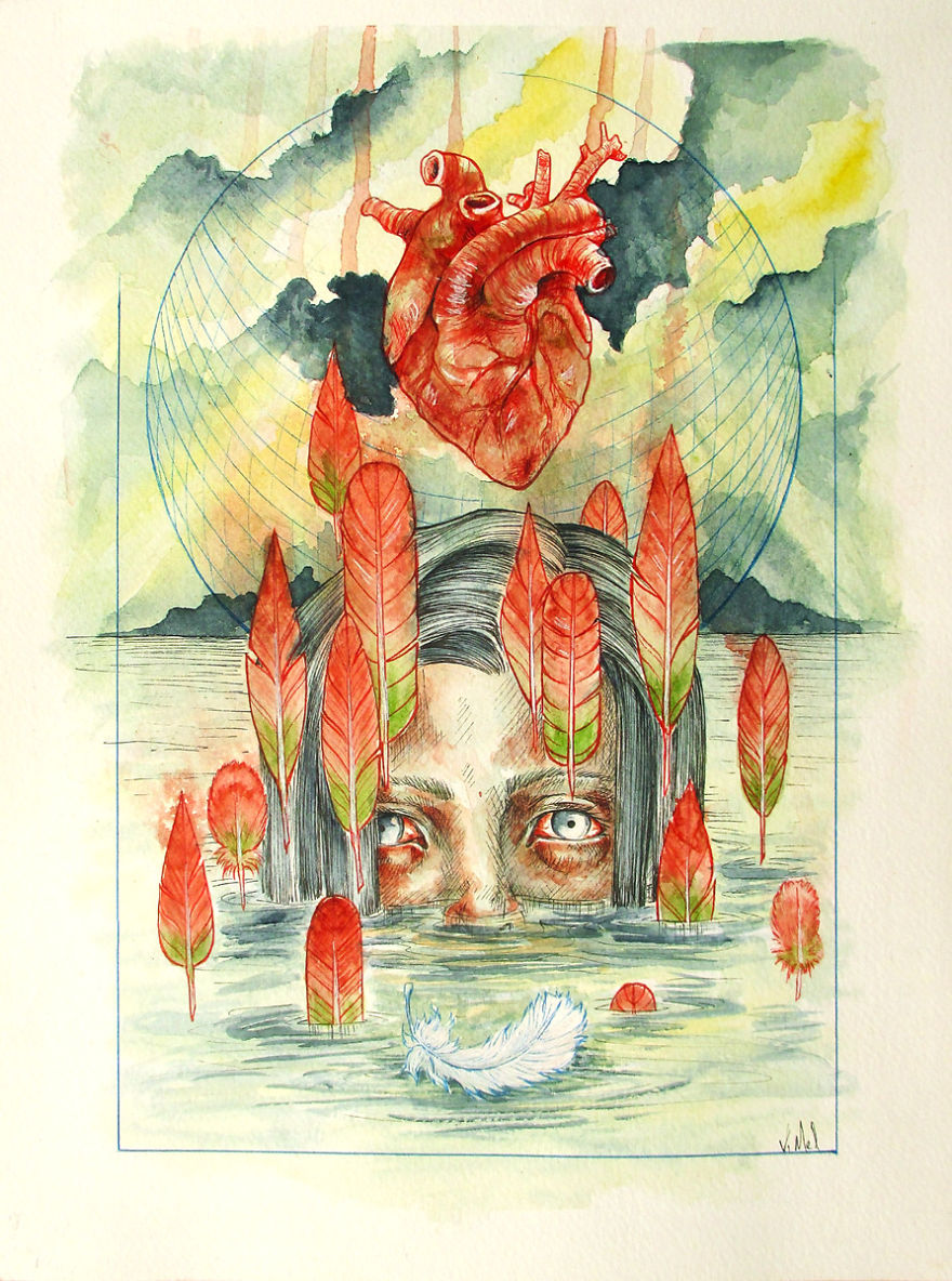 I Painted Series Exploring Female Soul I Painted Series Exploring Female Soul