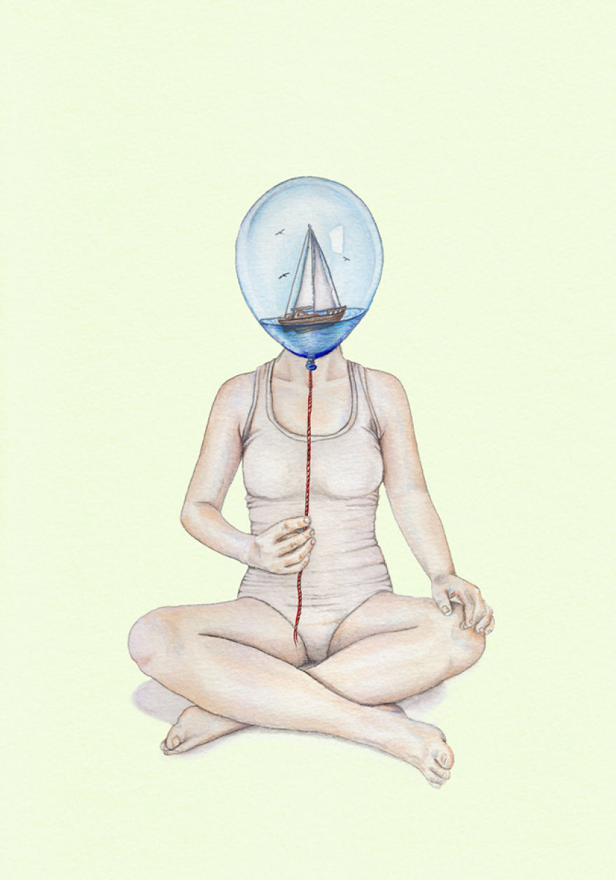 I Explore The Line Between Beautiful And Disturbing In My Drawings I Explore The Line Between Beautiful And Disturbing In My Drawings