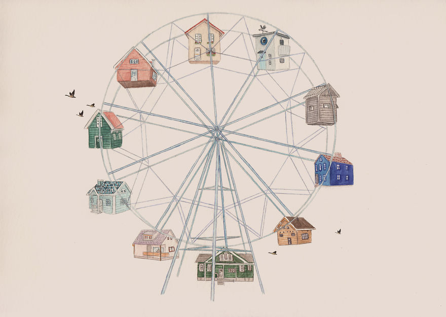 I Explore The Line Between Beautiful And Disturbing In My Drawings