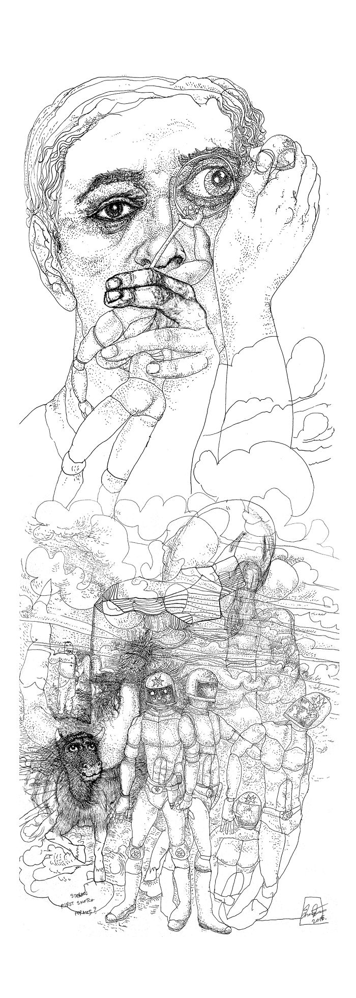 My Neo-noir Drawings