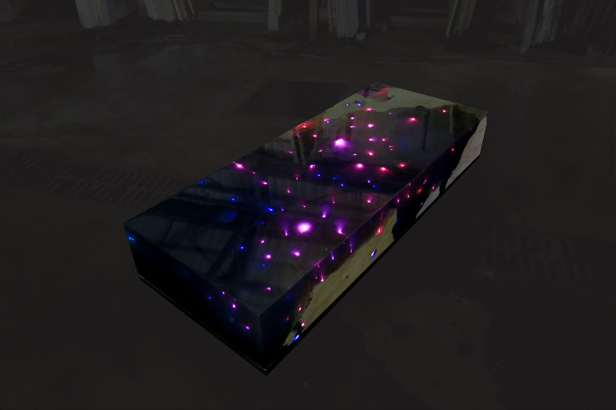 Starry Sea Table That I Created After 1.5 Years Of Research And Tests Starry Sea Table That I Created After 1.5 Years Of Research And Tests