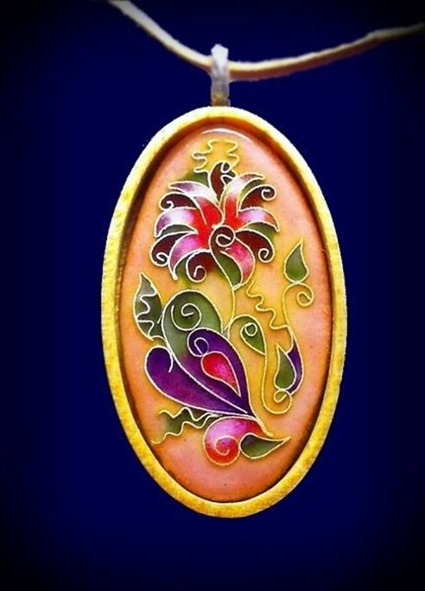 Georgian Artist Makes Beautiful And Creative Cloisonne Enamel Jewelry And Souvenirs (all Handmade)