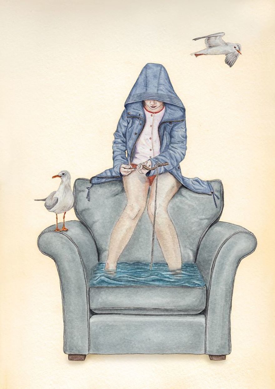 I Explore The Line Between Beautiful And Disturbing In My Drawings I Explore The Line Between Beautiful And Disturbing In My Drawings