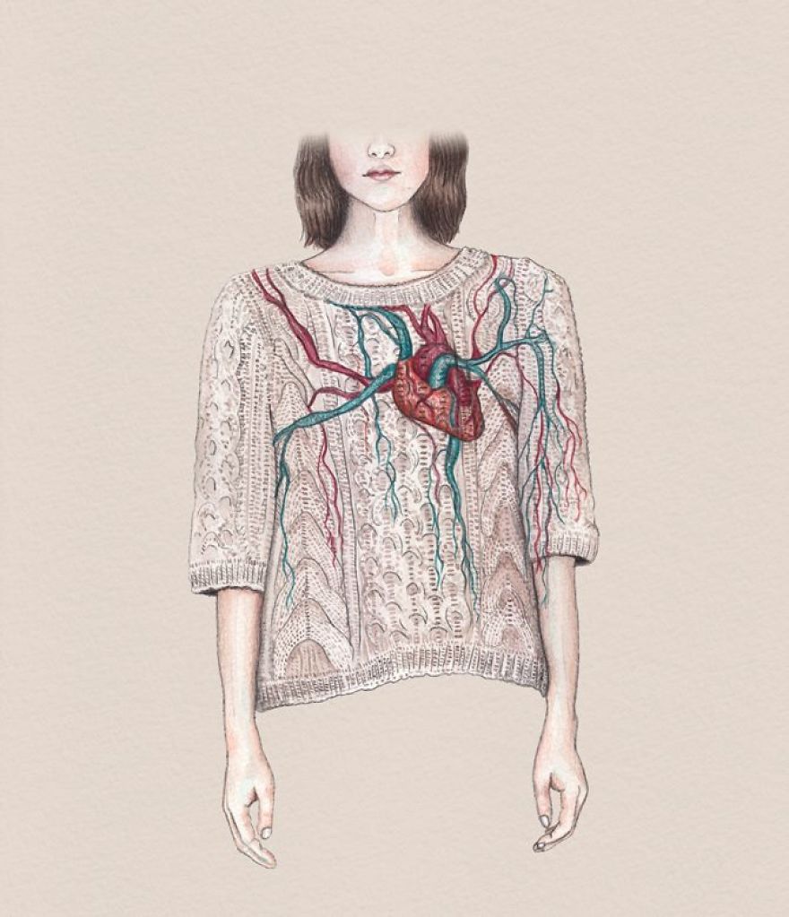 I Explore The Line Between Beautiful And Disturbing In My Drawings I Explore The Line Between Beautiful And Disturbing In My Drawings