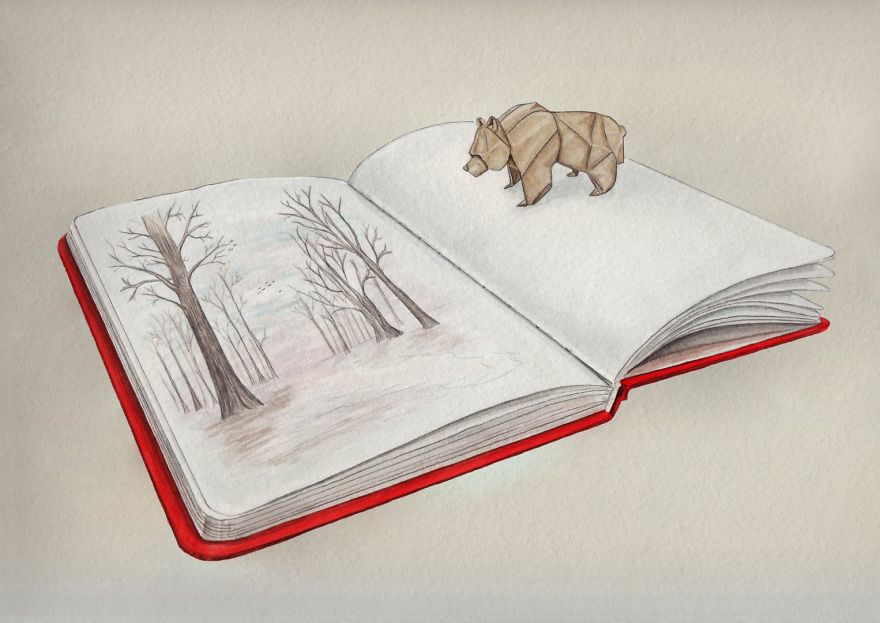 I Explore The Line Between Beautiful And Disturbing In My Drawings