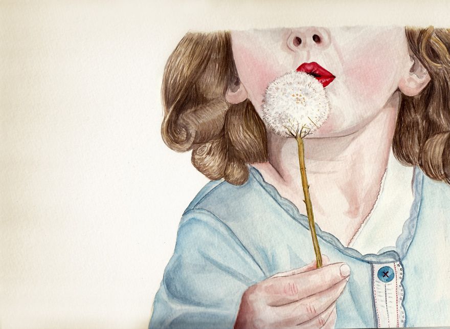 I Explore The Line Between Beautiful And Disturbing In My Drawings I Explore The Line Between Beautiful And Disturbing In My Drawings