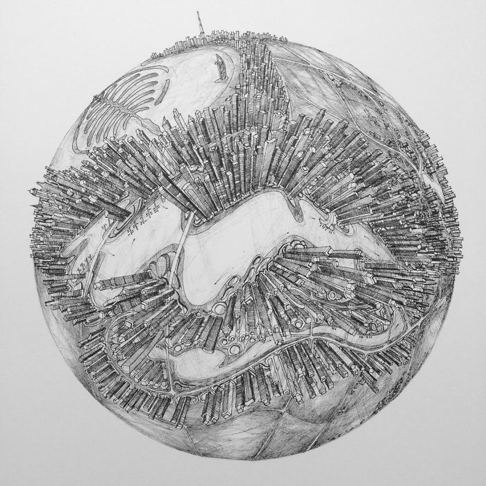 I Turn Cities I’ve Visited Into Death Stars